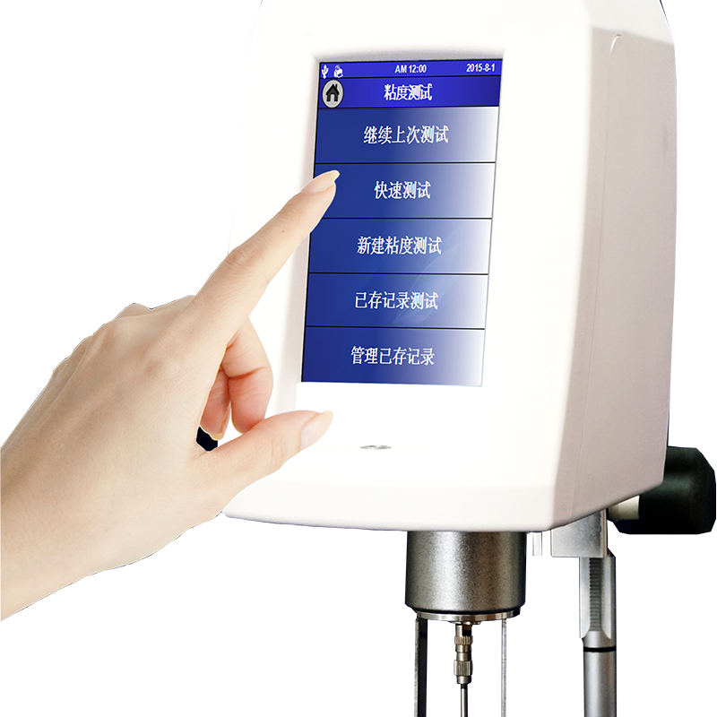 Viscosity Meter With Touch Screen