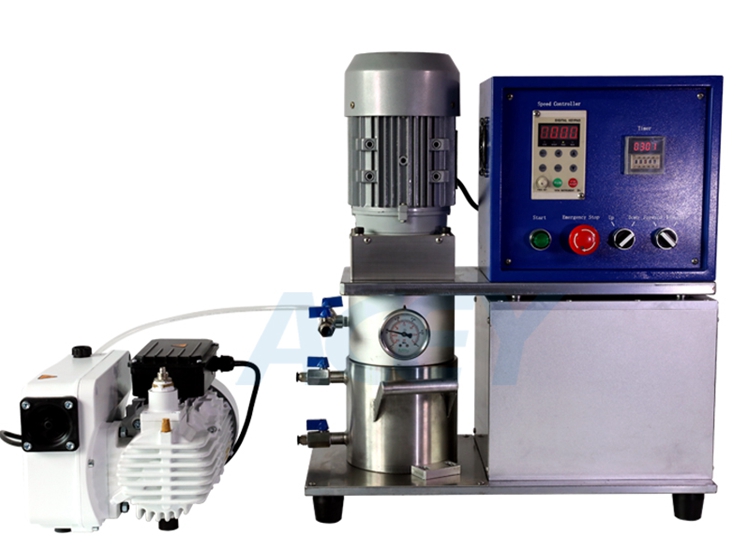 1L Electric Helical Blade Vacuum Mixer With Timing Function