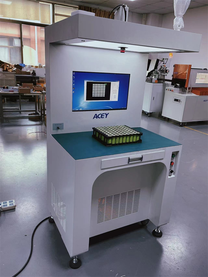 CCD-Tester für zylindrische Zellen