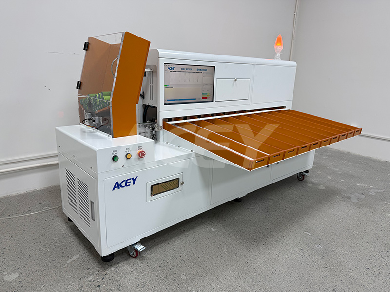 Lithium cell sorting machine