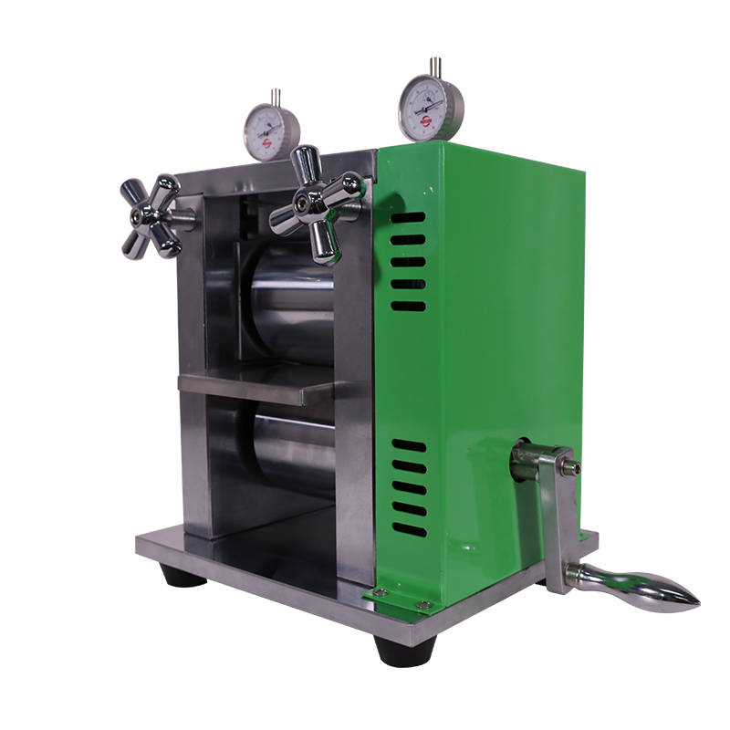 manuelle Walzpressmaschine Für Kalandrieren von Lithiumbatterie-Elektrodenplatten 