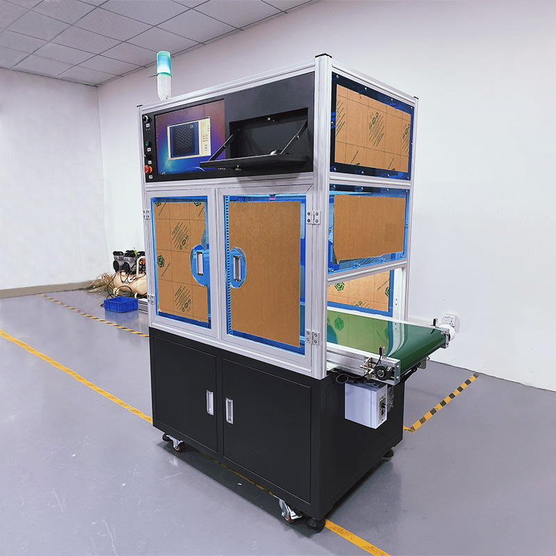 Automatischer CCD-Tester mit Lithiumbatterie und Förderband
 