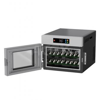 Coin Cell Cycling Test System with Temperature-Controlled Environmental Chamber