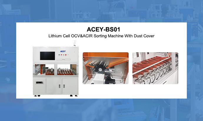 OCV- und ACIR-Sortiermaschine für Lithiumzellen