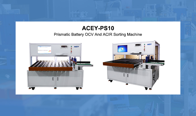 Prismatische Batterie-OCV- und ACIR-Sortiermaschine